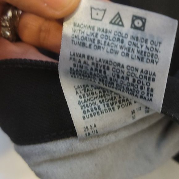 Black wrangler jeans size 29 /30 - Picture 8 of 8